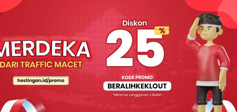 MERDEKA Diskon 25% Untuk Pembelian Cloud VPS