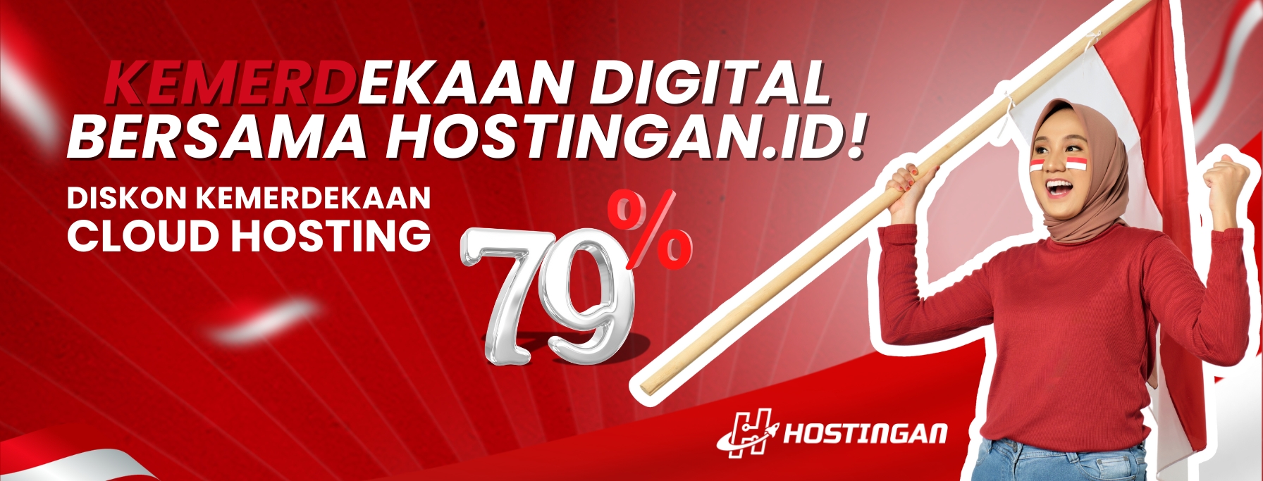 Dirgahayu Indonesiaku, Menyala Cloud Hostingku!